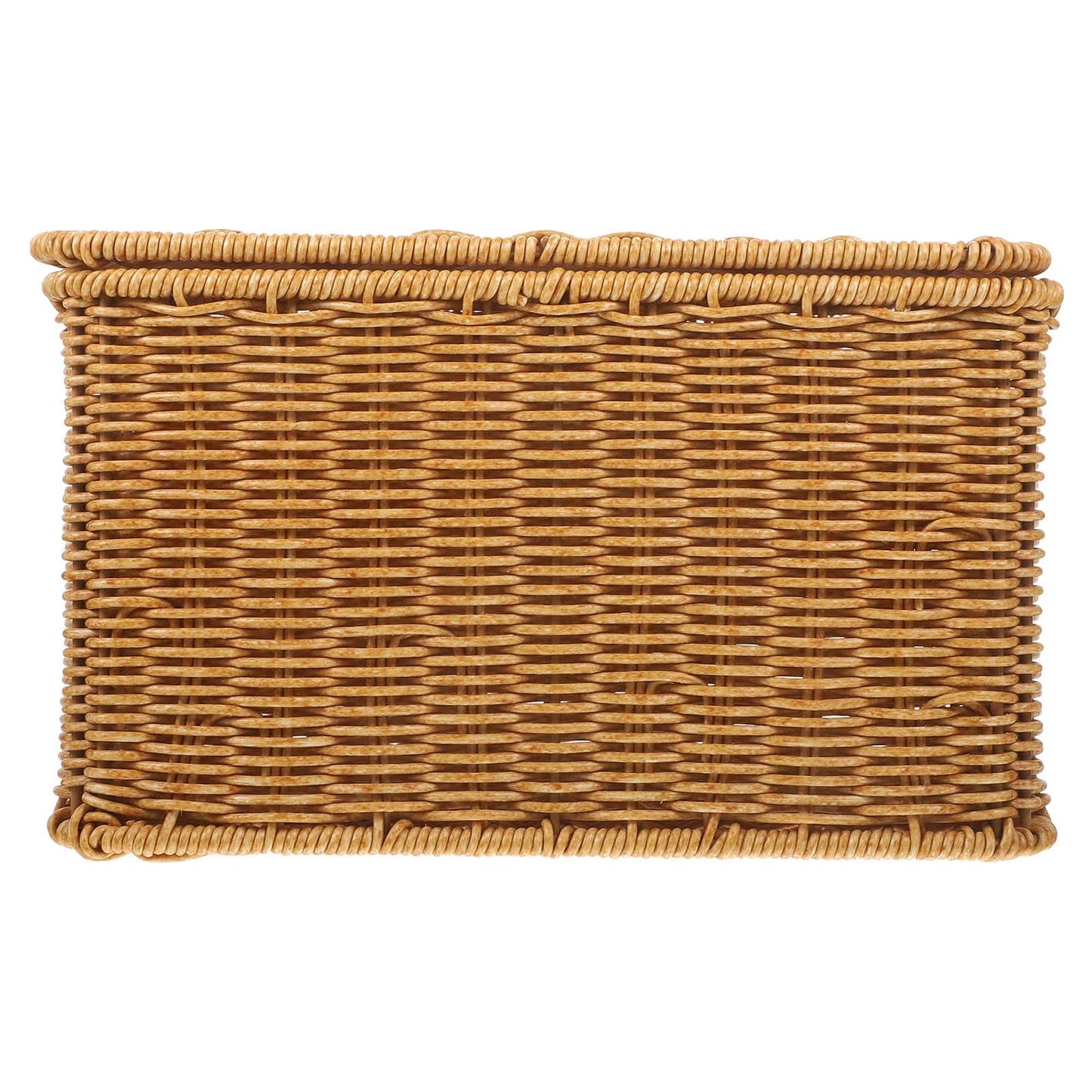 Coffre rotin tissé à la main à grande capacité