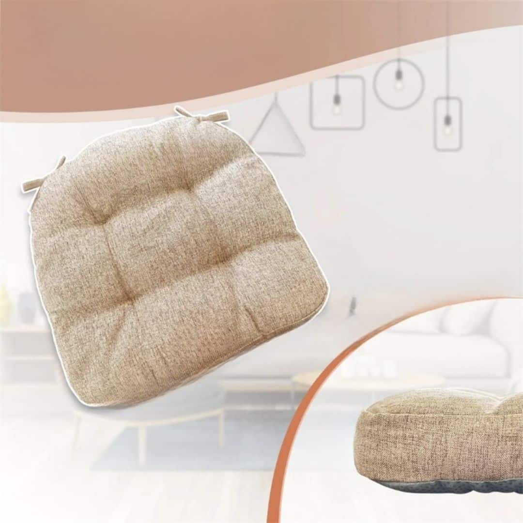 Coussin fauteuil rotin carré et moderne