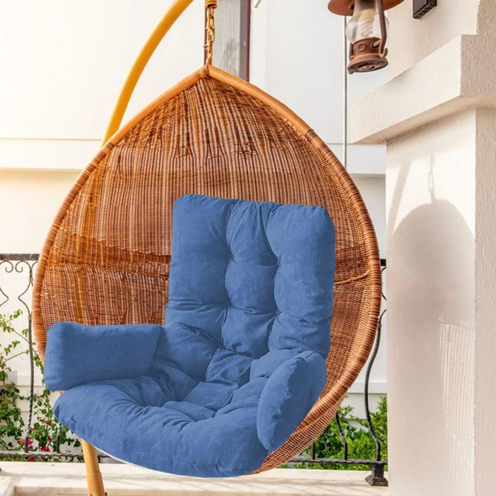Coussin fauteuil rotin rectangulaire et confortable