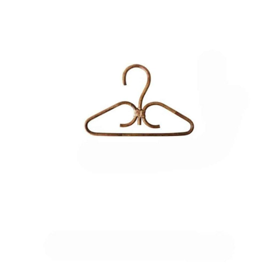 Cintre rotin marron et rustique pour enfant