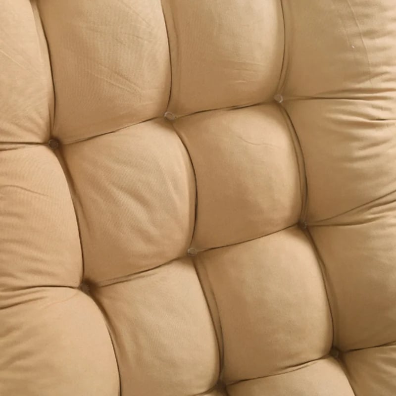 Coussin fauteuil rotin confortable et design