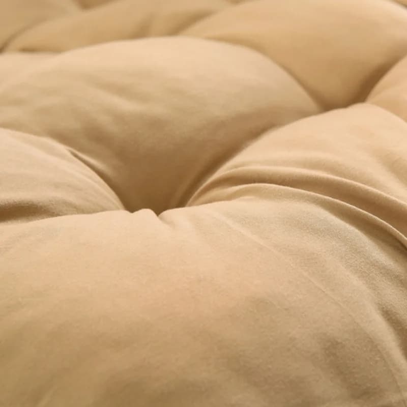 Coussin fauteuil rotin confortable et design