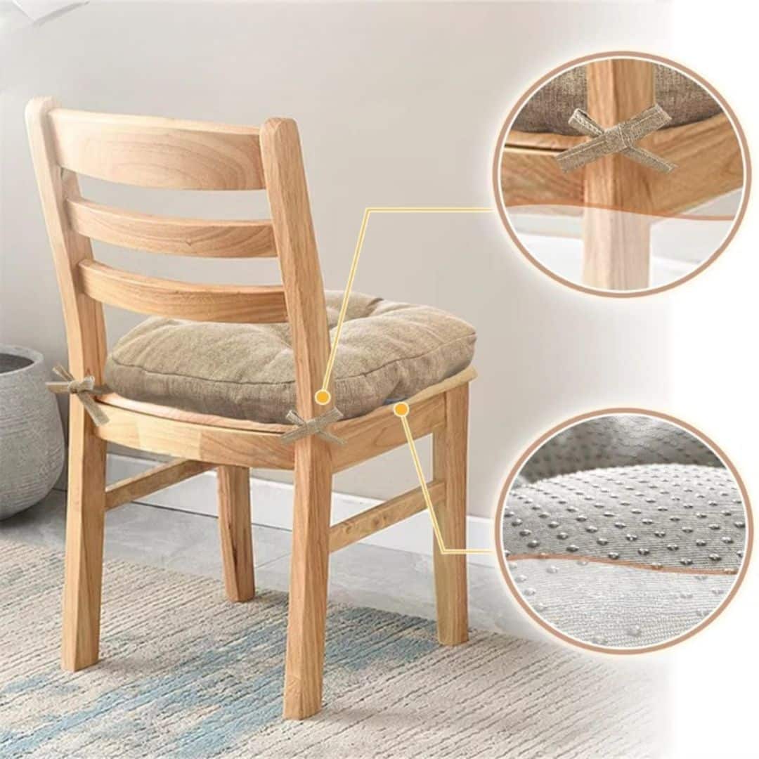 Coussin fauteuil rotin carré et moderne