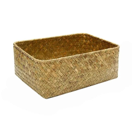 Panier rotin élégant et rectangulaire