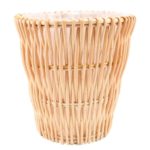 Poubelle rotin pratique au design naturel