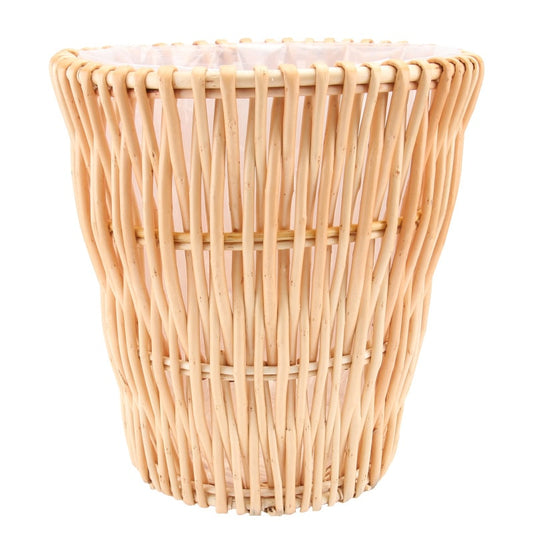 Poubelle rotin pratique au design naturel