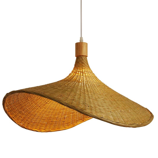 Suspension rotin décorative au design innovant